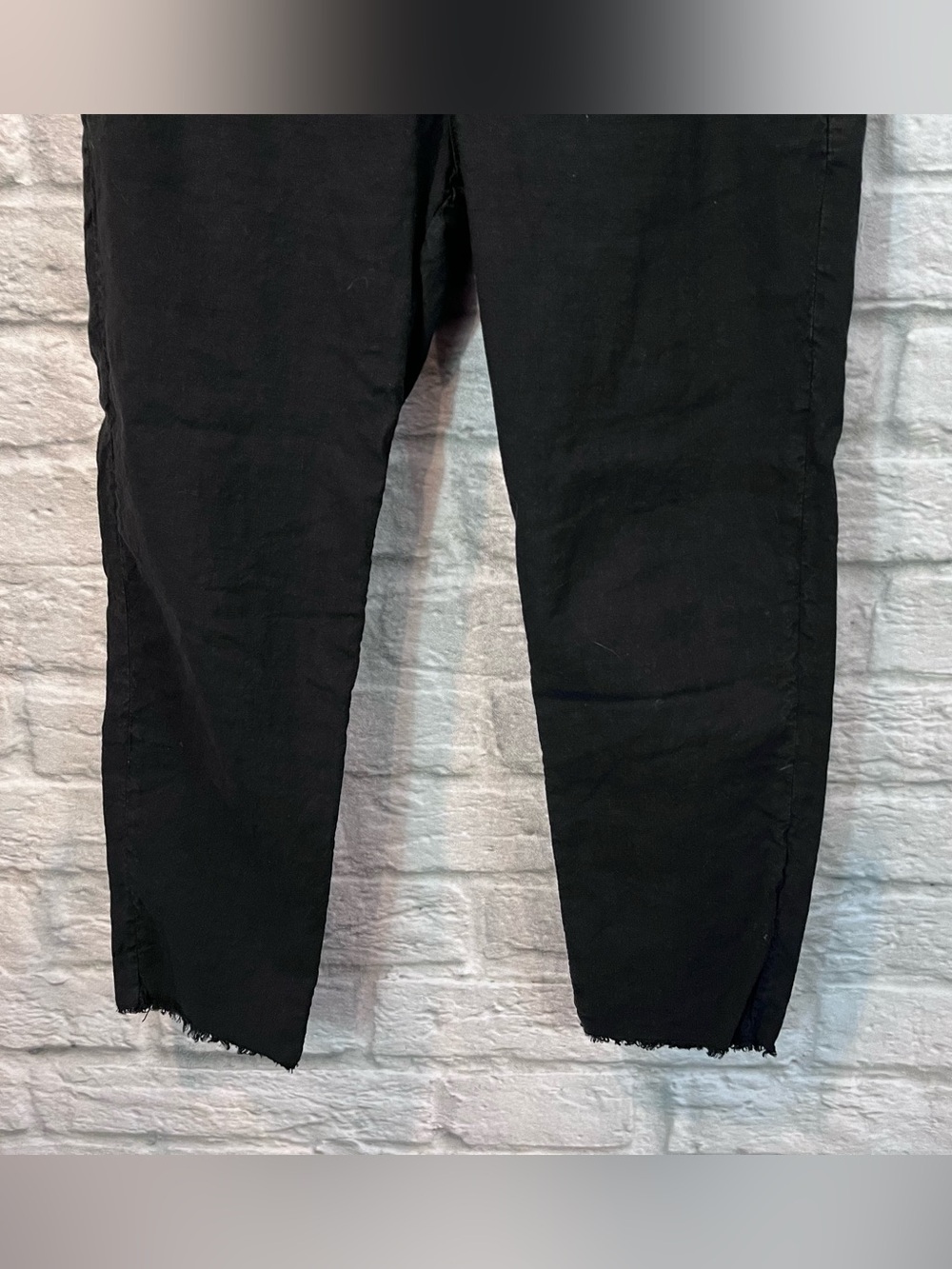 Frank & Eileen Wicklow Italian Chino Black Pants Size 2 - Picture 6 of 11